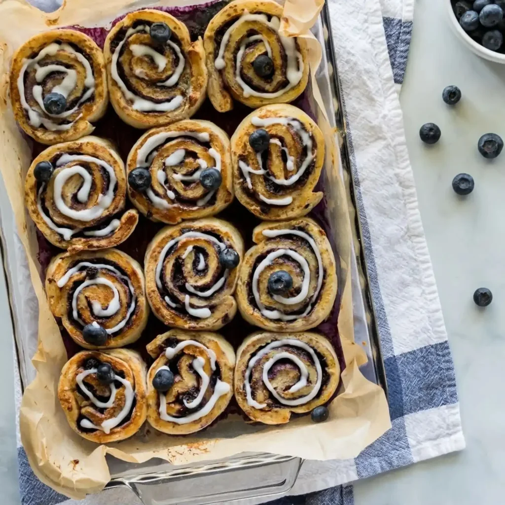 Blueberry Cinnamon Rolls1