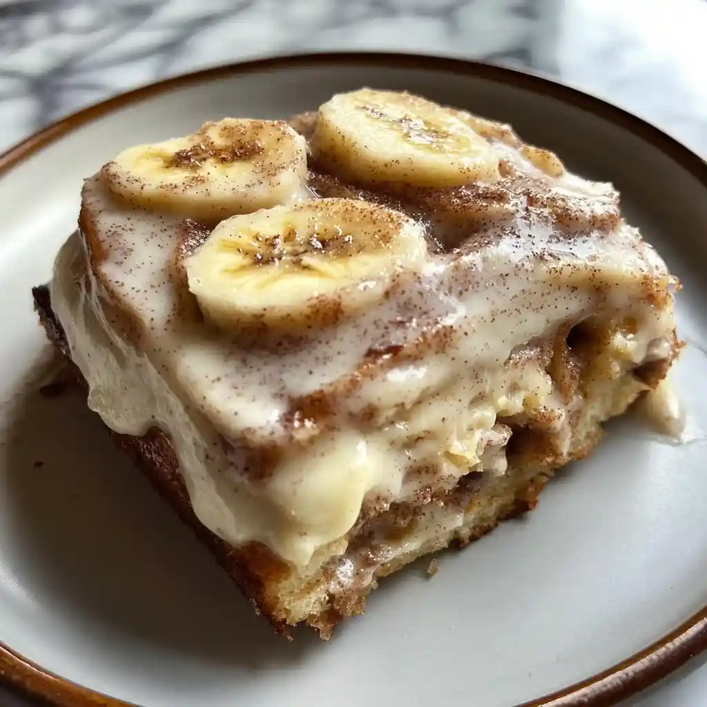 Banana Bread Cinnamon Rolls