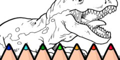 Dinos Coloring Book