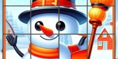 Happy Snowman Puzzle