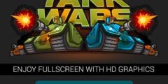 Tank Wars the Battle of Tanks, Fullscreen HD Game