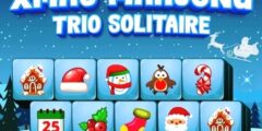 Xmas Mahjong Trio Solitaire